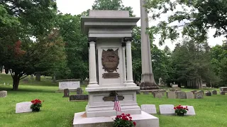 Graves of Civil War Generals and Uncle Sam