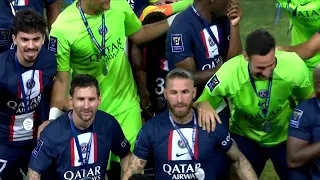 Lionel Messi   Neymar Jr  Destroying Nantes Super Cup Final 2022 English Commentary   HD 1080i
