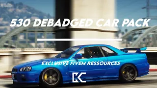 Fivem 530+ debadged cars Pack | Fivem/GTA5