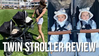 TWIN STROLLER REVIEW | UPPABABY VISTA vs. ZOE TWIN LUXE | heather fern