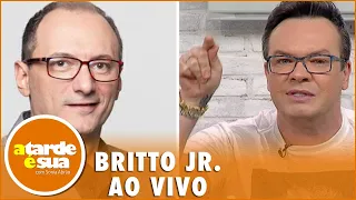 Britto Jr explica detalhes sobre canal no Youtube e Felipeh Campos rebate