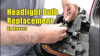 Headlight Bulb Replacement for Land Rover LR3