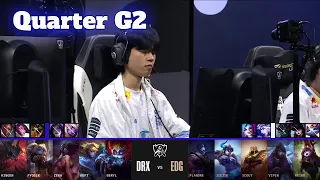 DRX vs EDG - Game 2 | Quarter Finals LoL Worlds 2022 | DRX vs Edward Gaming - G2 full game