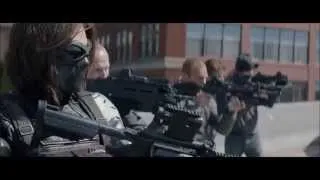 Captain America: The Winter Soldier - Clip: Highway Battle