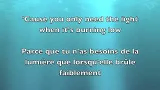 Let her go - Passenger Lyrics English/Français