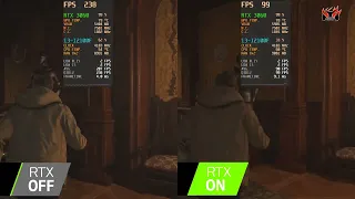 Resident Evil Village Gold Edition Demo | RTX 3060 | RTX ON VS OFF | 1080p | Performance Comparison