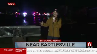 Tornado Damage Reported In Bartlesville, Roof Ripped Off Hotel