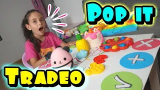 TRADEO de POP IT !! Intercambio de POP IT y FIDGET TOYS !! (trading pop it and fidget toy)