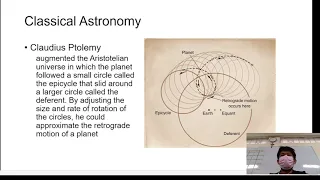 Classical Astronomy - Overview