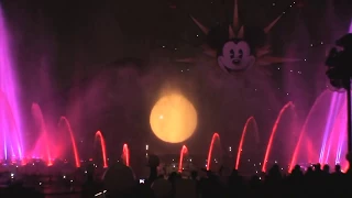 World of Color world premiere full show at the Disney California Adventure theme park