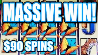 RECORD BREAKING MEGA JACKPOT! 🐟 Rare High Limit $90 Spin Brazil Bonus