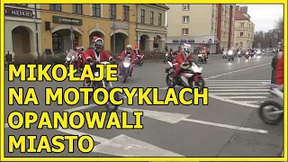 LUBIN. Mikołaje na motocyklach opanowali miasto