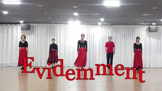 Evidemment Linedance (Phrased Advanced)#주말반/일요일 5시(2시간)