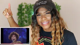 Singer reacts to Whitney Houston's "Greatest Love Of All" LIVE Welcome Home Heroes Special