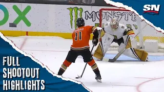 Vegas Golden Knights at Anaheim Ducks | FULL Shootout Highlights - December 28, 2022