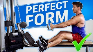 How To: Seated Cable Low-Row || PERFECT FORM