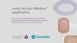 eakin Wound Pouches™ Access Window™ - How to Apply
