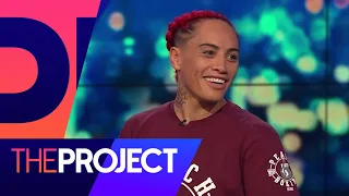 Champion boxer Mea Motu joins us at the desk! | The Project NZ