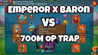 ☠️EMPEROR ON RESCUE MISSION☠️ -700M PRO TRAP IN ACTION || CAN HIS MIX RALLY RESCUE FROM 700M TRAP?😈