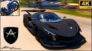 800HP Apollo Intensa Emozione - BATMAN SKIN - Forza Horizon 5 - Logitech G29 Gameplay