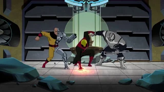 Justice league vs The Fatal Five  Superman vs The Fatal Five