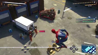 The glitchiest crime in spider man 2