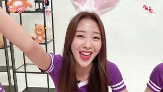 loona imitating loona