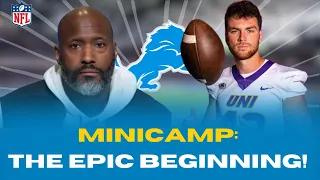 🦁🏈 DOMINATE THE MINICAMP WITH THE LIONS' ROOKIES!