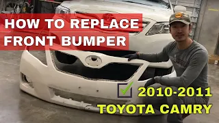 HOW TO - Replace Your 2010-2011 Toyota Camry Front Bumper | Step-by-Step Removal & Installation