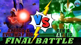 Ben 10 - FINAL BOSS - EVIL WAY BIG & ALBEDO - Ultimate Alien Cosmic Destruction [No Commentary]