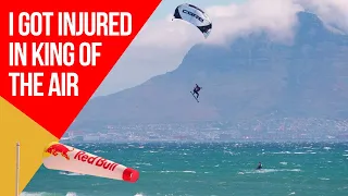 I got injured in King of The Air | Big Air Kitesurfing