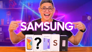 TOP 5 CELULARES DA SAMSUNG QUE VALE MUITO A PENA COMPRAR EM 2023! do BARATO para o CARO! 💳💸