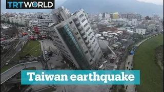 Earthquake rocks Taiwan