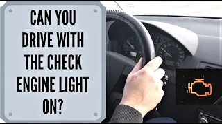 Can You Drive With the Check Engine Light On?