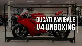 Unboxing a new Ducati Panigale V4 S | BikeSocial