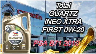 Total Quartz Xtra Ineo First 0w20 Motor Oil [Laboratory Analysis]