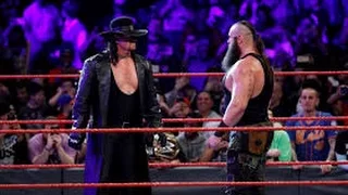 Undertaker at Monday night Raw 3/6/17