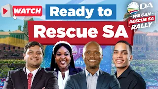 The DA invites you to join the We Can #RescueSA Rally