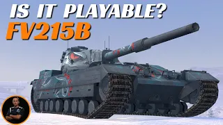 FV215b | Can I still perform well in it? | WoT Blitz