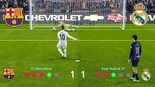 FC Barcelona vs Real Madrid CF - Penalty Shootout 2023 | eFootball 23 gameplay