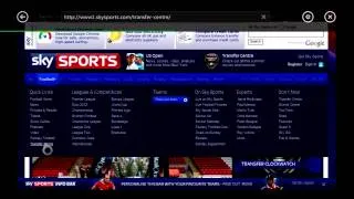 xbox 360 dashboard with internet explorer