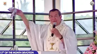 𝗔𝗩𝗘 𝗠𝗔𝗥𝗜𝗔 with Fr. Jerry Orbos, SVD at the CAPELINHA DE FATIMA Replica in San Remigio, Cebu