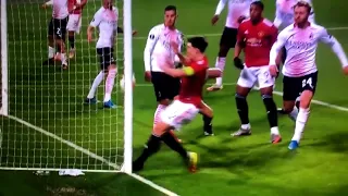 Harry Maguire miss this against AC Milan in UEFA Europa League