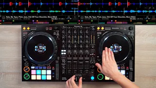 PRO DJ DOES INSANE MIX ON THE DDJ-1000 - Fast and Creative DJ Mixing Ideas