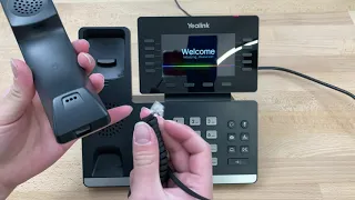 Initial Setup on a Yealink T54W