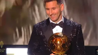 Lionel Messi Wins Ballon d'Or 2021 | FULL CEREMONY Must watch  OFFICIAL