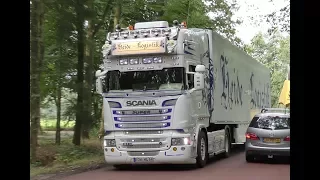 Best of Scania V8 open pipes Sound 2017 4K UHD
