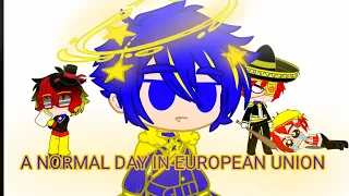 A NORMAL DAY IN EUROPEAN UNION | COUNTRYHUMANS | A SPY ? | FT. 🇫🇷🇩🇪🇮🇹🇪🇺🇪🇸🇨🇭🇷🇺🇵🇱🇫🇮
