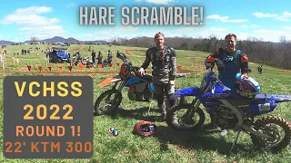 Hare Scramble! | KTM 300 | Arm-Pump Monster Strikes Again!