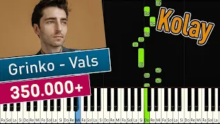 Evgeny Grinko - Vals | Kolay Piyano - Nasıl Çalınır